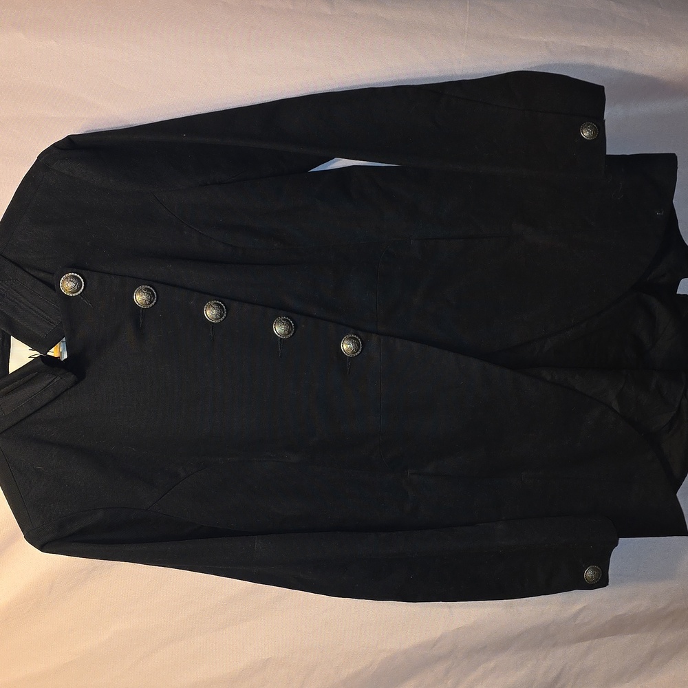 BB Dakota Black Womens Jacket Size Large (Janni #15)